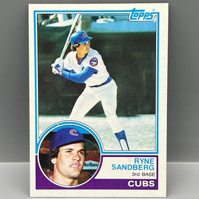 1983 Topps Ryne Sandberg RC #83