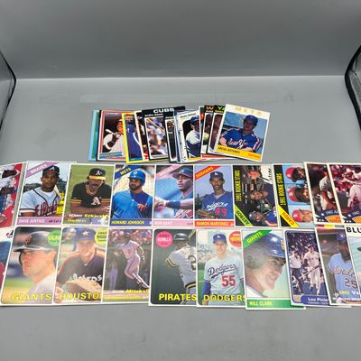 (35) Assorted 1990s Ball Magazine Baseball Cards W/ Stars - Varying Conditions