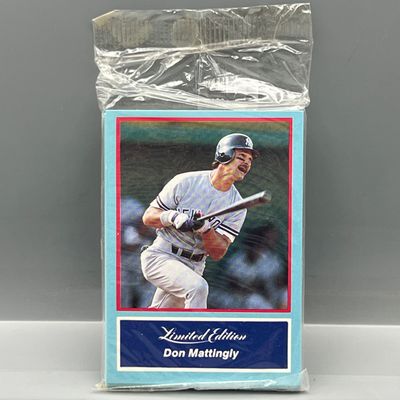 1988 CMC Limited Edition Don Mattingly Baseball Sealed Set