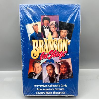 1992 NEC Branson On Stage Series One Factory Sealed Wax Box