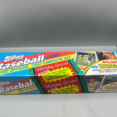 1992 Topps Baseball Factory Sealed Holiday Special Set