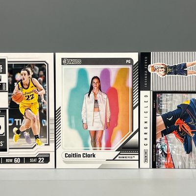 (3) Caitlin Clark Basketball Cards - (2) are rookies