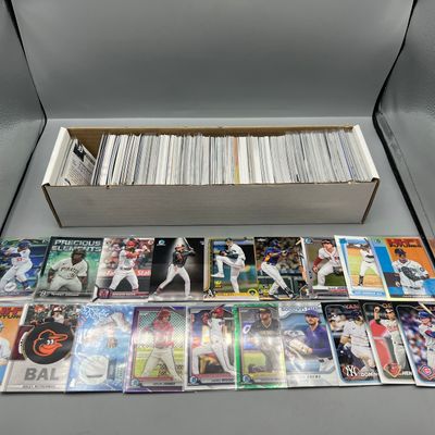 Box of Assorted 2020s Baseball Rookie Cards W/ Lots of Stars, Inserts, & Parallels