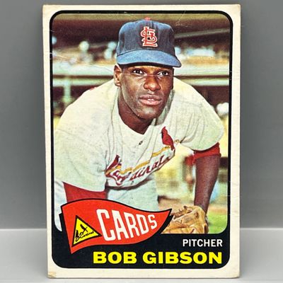1965 Topps Bob Gibson #320