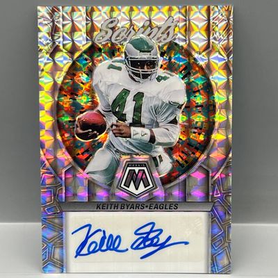 2023 Panini Mosaic Keith Byars Scripts Auto #S37