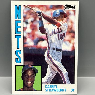1984 Topps Darryl Strawberry RC #182
