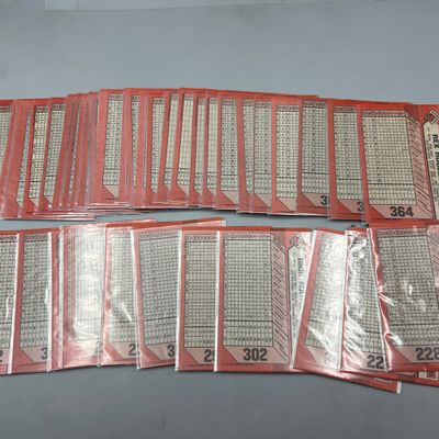 (38) 1989 Bowman Baseball Blank Front Error Cards