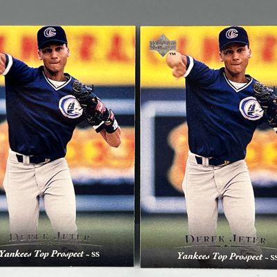 1995 Upper Deck Minor Leagues Derek Jeter #1 & Future Stock Parallel #1