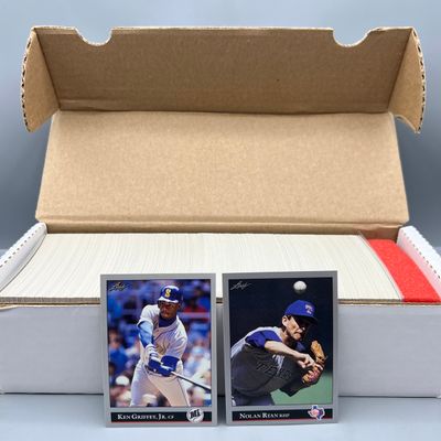 1992 Leaf Baseball Complete Set W/ Ken Griffey Jr.