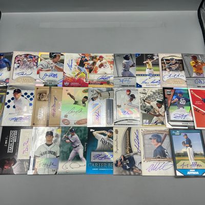 (25) Assorted Baseball Auto Cards