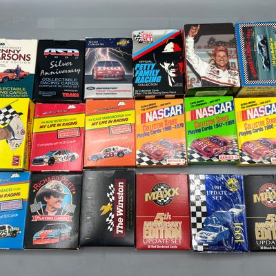 (18) Assorted Racing/Car Related Mini Sets