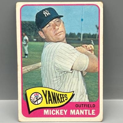 1965 Topps Mickey Mantle #350