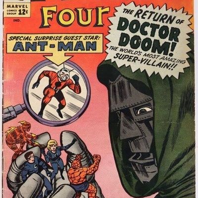 FANTASTIC FOUR #16 SILVER AGE DOCTOR DOOM ANT MAN