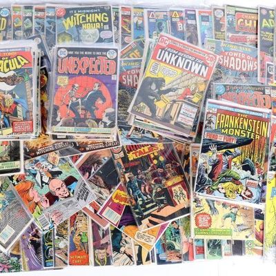HUGE HORROR COMICS LOT DR GRAVES WEREWOLF ETC -174