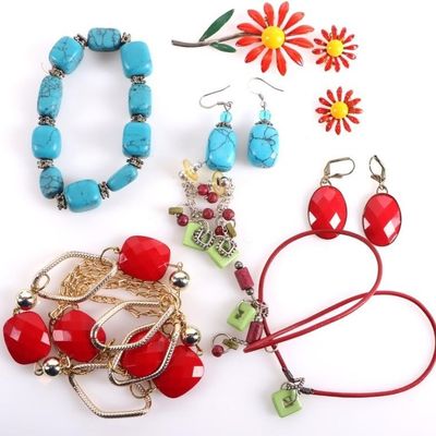 COLORGUL LADIES JEWELRY SETS LOT OF 8