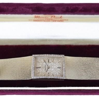 1976 OMEGA 14K YELLOW GOLD DIAMOND 625 MEN'S WATCH