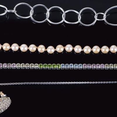 MONET LADIES NECKLACES BRACELET AND EARRING (5)