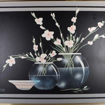 IN THE MANNER OF J. ALLEN ORIGINAL OIL PAINTING