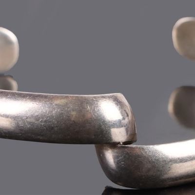 MEXICAN STERLING SILVER CUFF BRACELET