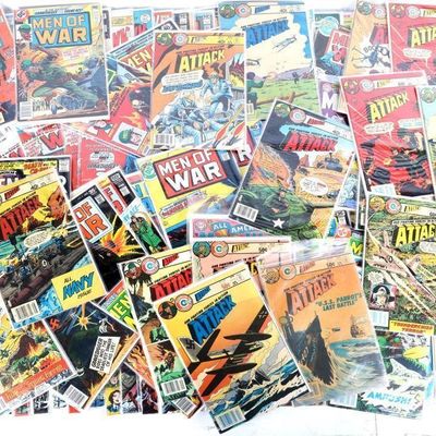 BRONZE AGE WAR COMICS UNKNOWN SOLDIER ATTACK +117