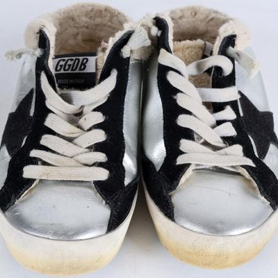 GOLDEN GOOSE SUPERSTAR SHEARLING WOMENS SNEAKERS