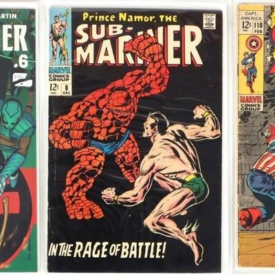 MARVEL VINTAGE & KEY HERO TRI-COMIC COLLECTION