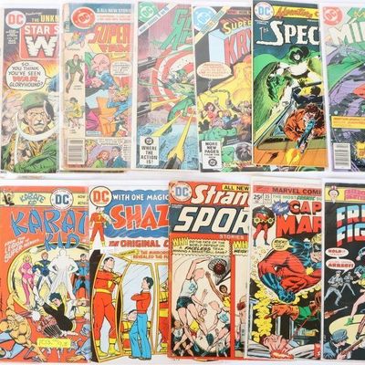 DC COLLECTION OF BRONZE AGE COMIC BOOKS - (13)