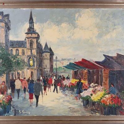 QUAI DE L'HORLOGE GEORGES GUÉRIN IMPRESSIONISM