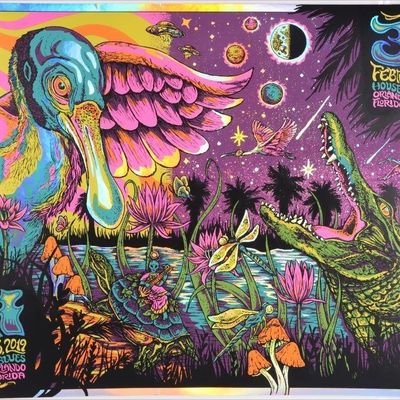 NATHANIEL DEAS 311 FOIL HOUSE OF BLUES POSTER RARE