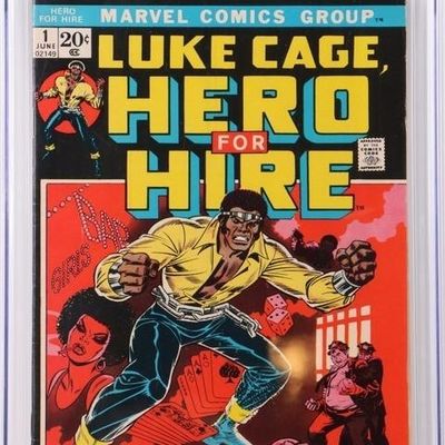 LUKE CAGE, HERO FOR HIRE #1 CGC 7.0 1ST APPEARANCE