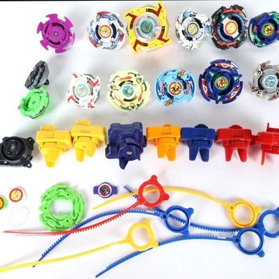 VINTAGE BEYBLADES 13 SPINNERS 6 RIPCHORDS 2002