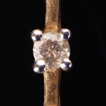 Sale Photo Thumbnail #257: 14K YELLOW GOLD LADIES PENDANT W/ DIAMONDS