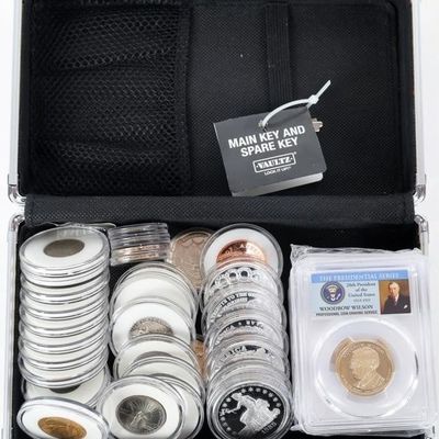 Sale Photo Thumbnail #370: ASSORTED U.S. VINTAGE & COMMEMORATIVE COINAGE LOT