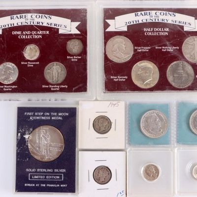 Sale Photo Thumbnail #351: 90-92.5% SILVER ASSORTED U.S. COINAGE LOT