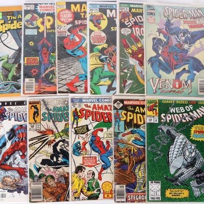 Sale Photo Thumbnail #237: SPIDERMAN BRONZE & MODERN LOT INCL. 299 (12)