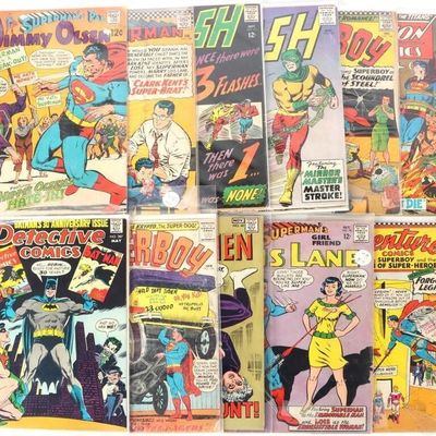 Sale Photo Thumbnail #231: SILVER AGE DC COMICS LOT OF ELEVEN
