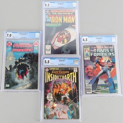 Sale Photo Thumbnail #222: ASSORTED DC & MARVEL CGC GRADED COMICS (4)