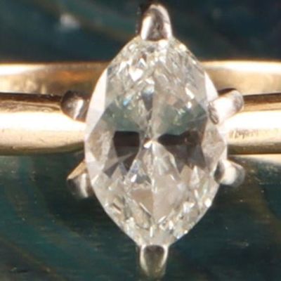 Sale Photo Thumbnail #84: 14K YELLOW GOLD NATURAL DIAMOND LADIES RING