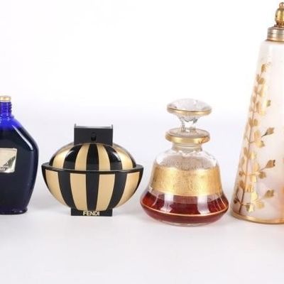 Sale Photo Thumbnail #389: VINTAGE PERFUME BOTTLES DIOR BOURJOIS MY SIN ETC 8