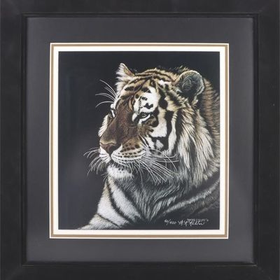 Sale Photo Thumbnail #407: MARTIENA R. RICHTER SIGNED & NUMBERED TIGER PRINT