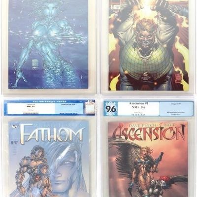Sale Photo Thumbnail #221: TOP COW IMAGE COMICS LOT ALL GRADED ABOVE 9
