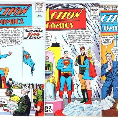 Sale Photo Thumbnail #229: HIGH GRADE ACTION COMICS ISSUES 306, 307 & 311