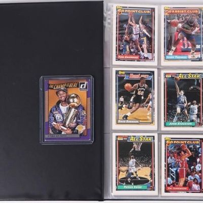 Sale Photo Thumbnail #422: ASSORTED 1990'S-2000'S BASKETBALL CARDS - (91)