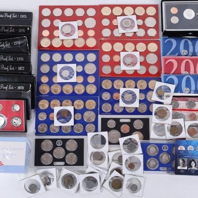 Sale Photo Thumbnail #371: ASSORTED U.S./ FOREIGN COLLECTIBLE COINAGE LOT