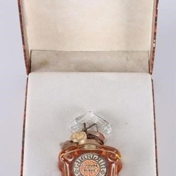Sale Photo Thumbnail #385: VINTAGE GUERLAIN L'HEURE DE BLEUE SEALED PERFUME