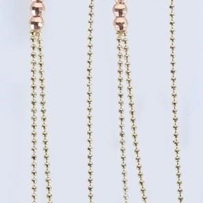 Sale Photo Thumbnail #298: 14K YELLOW GOLD LADIES DANGLE EARRINGS W/ BAUBLES