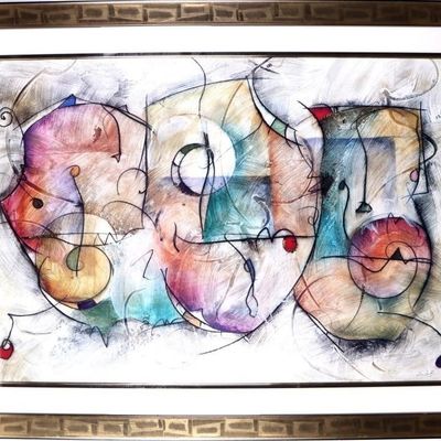 Sale Photo Thumbnail #403: ERIC WAUGH "BRAVO" PRINT SIGNED & FRAMED