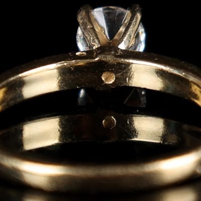 Sale Photo Thumbnail #154: 1/3CT DIAMOND SOLITAIRE 10K ENGAGEMENT RING