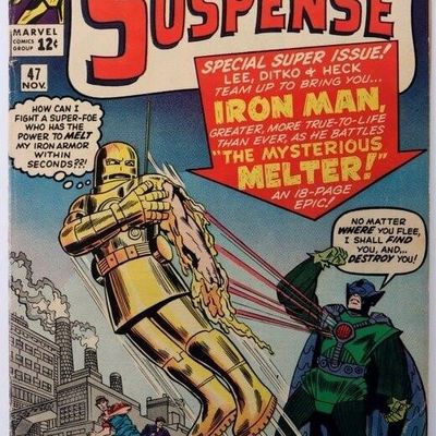 Sale Photo Thumbnail #247: TALES OF SUSPENSE #47 EARLY IRON MAN 1ST MELTER VF