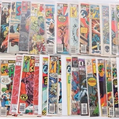 Sale Photo Thumbnail #243: ASSORTED MARVEL COMICS BRONZE & MODERN LOT OF 37